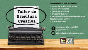 Taller de Escritura Creativa de Editorial Chocolate (Noviembre 2025)